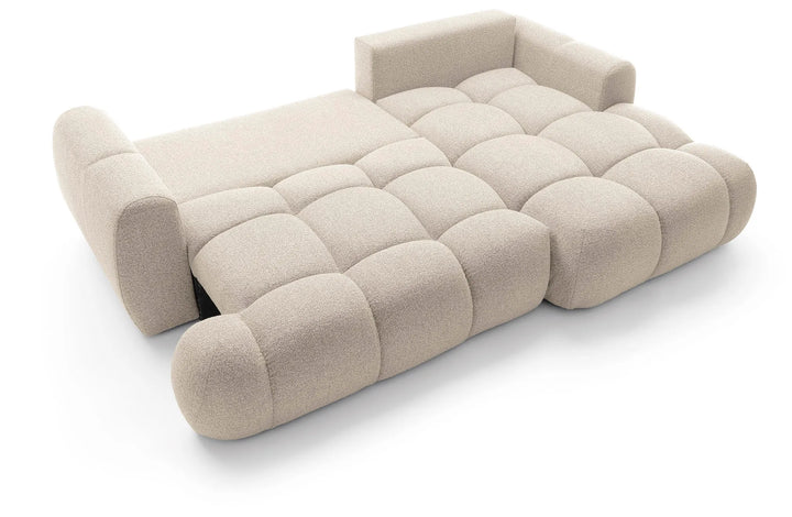 Kampinė sofa SKYLARI, smėlio pilka