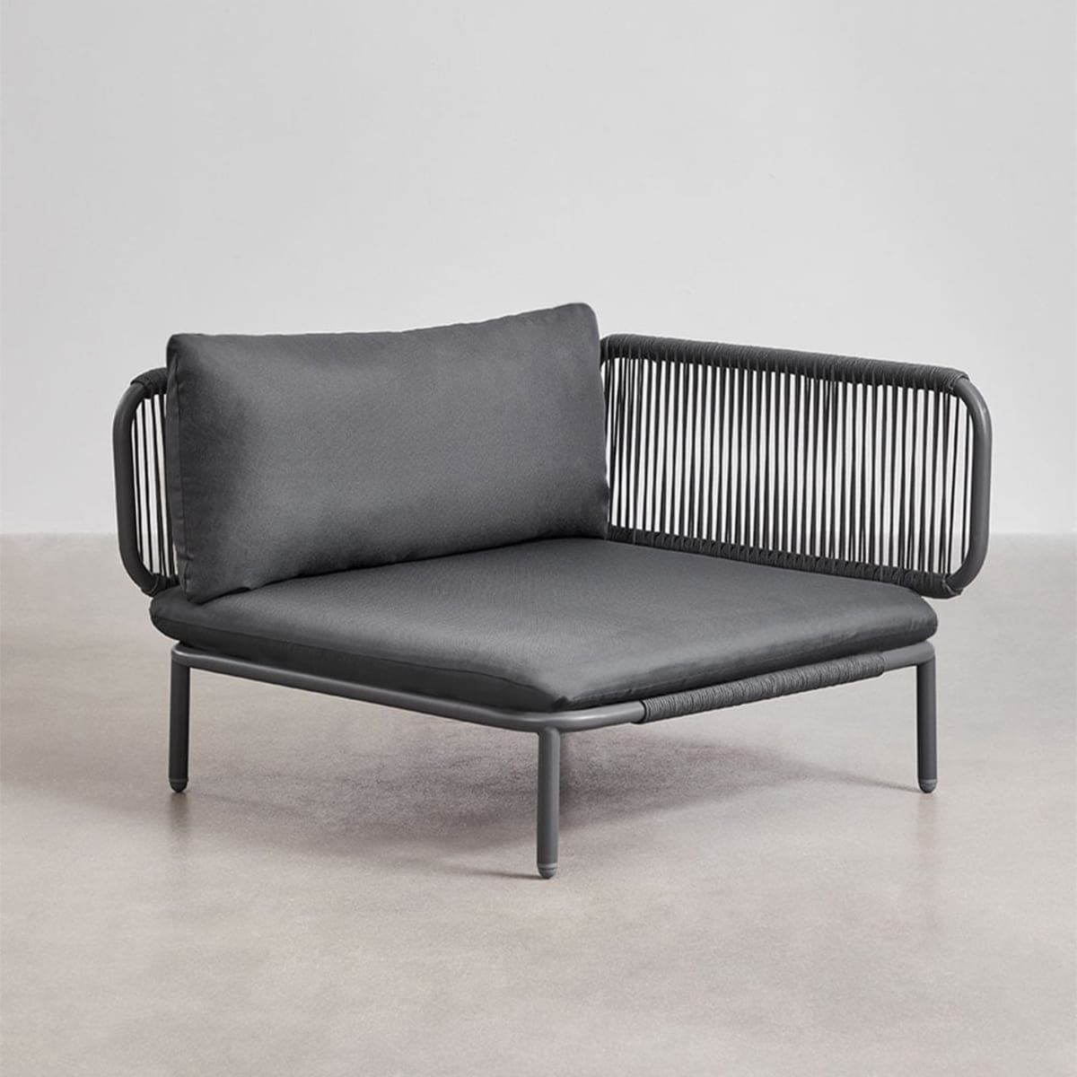 Corner module GRAFITO, graphite grey