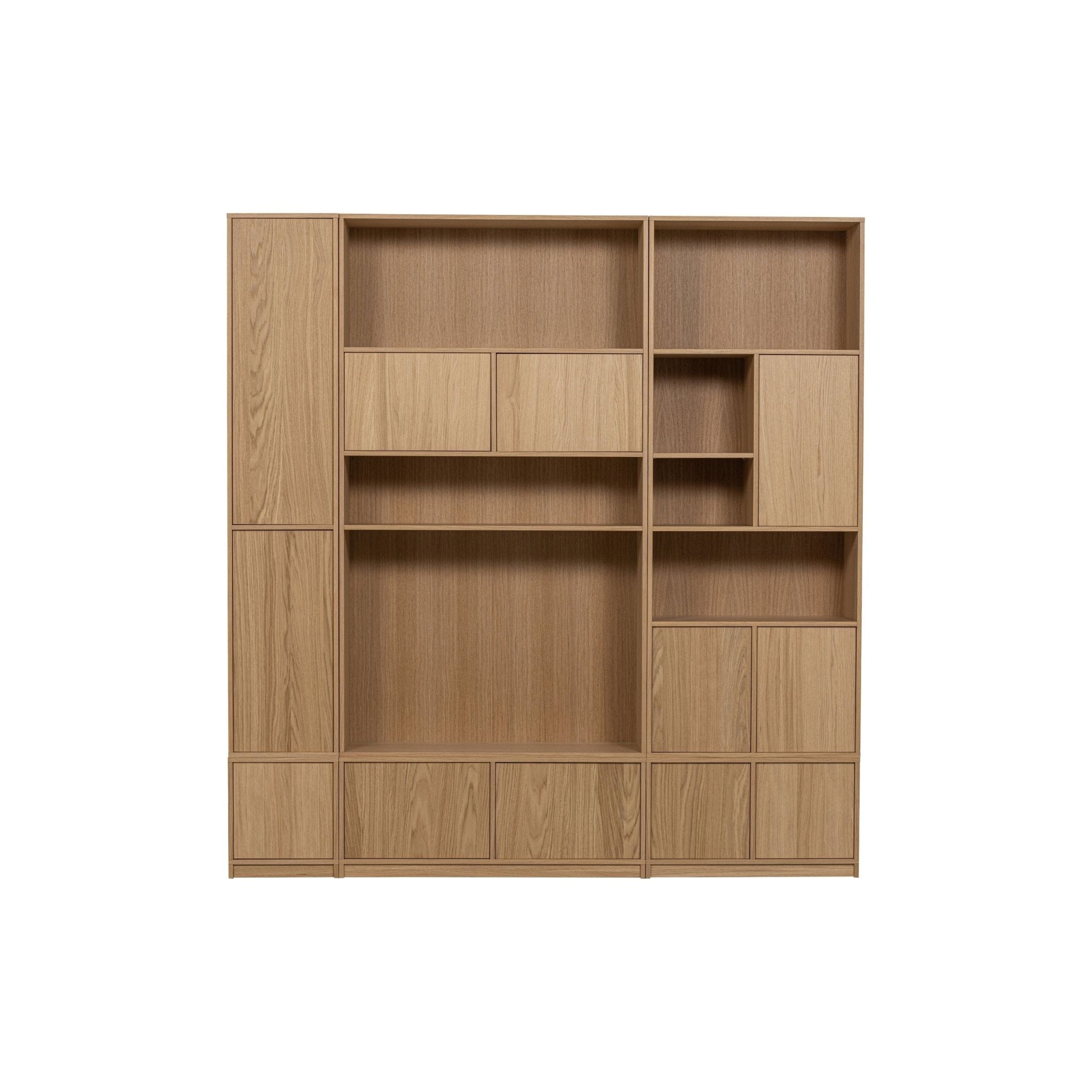 "Modulair Base" komoda, 110cm, ąžuolo mediena, natūrali - Namų Idėja