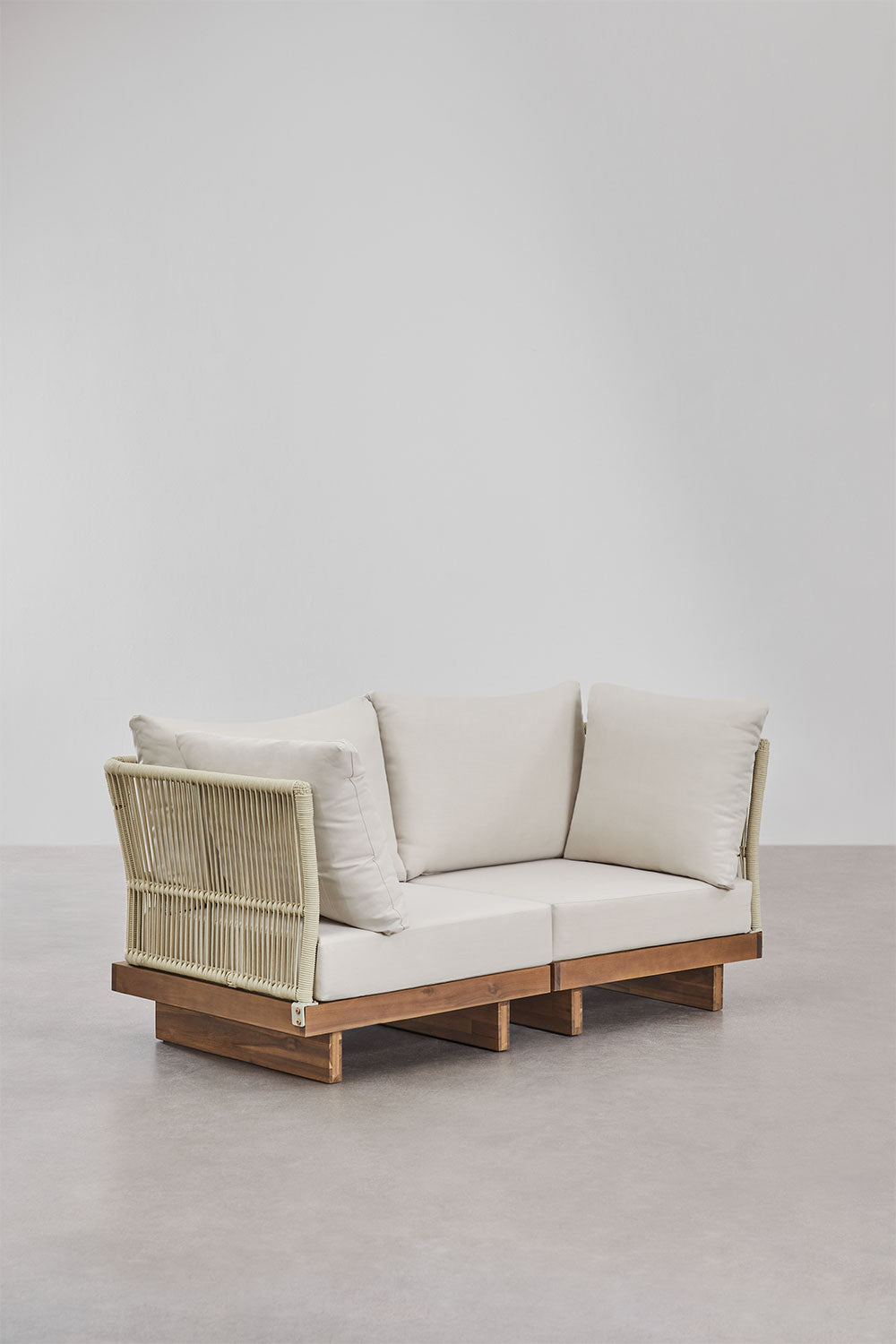 Modular outdoor sofa FORTO, 2-piece