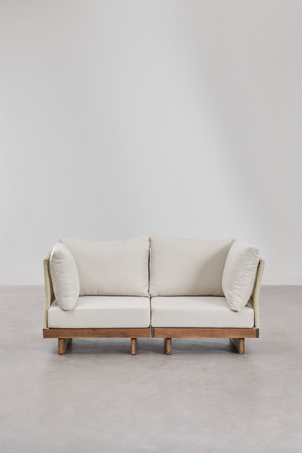 Modular outdoor sofa FORTO, 2-piece