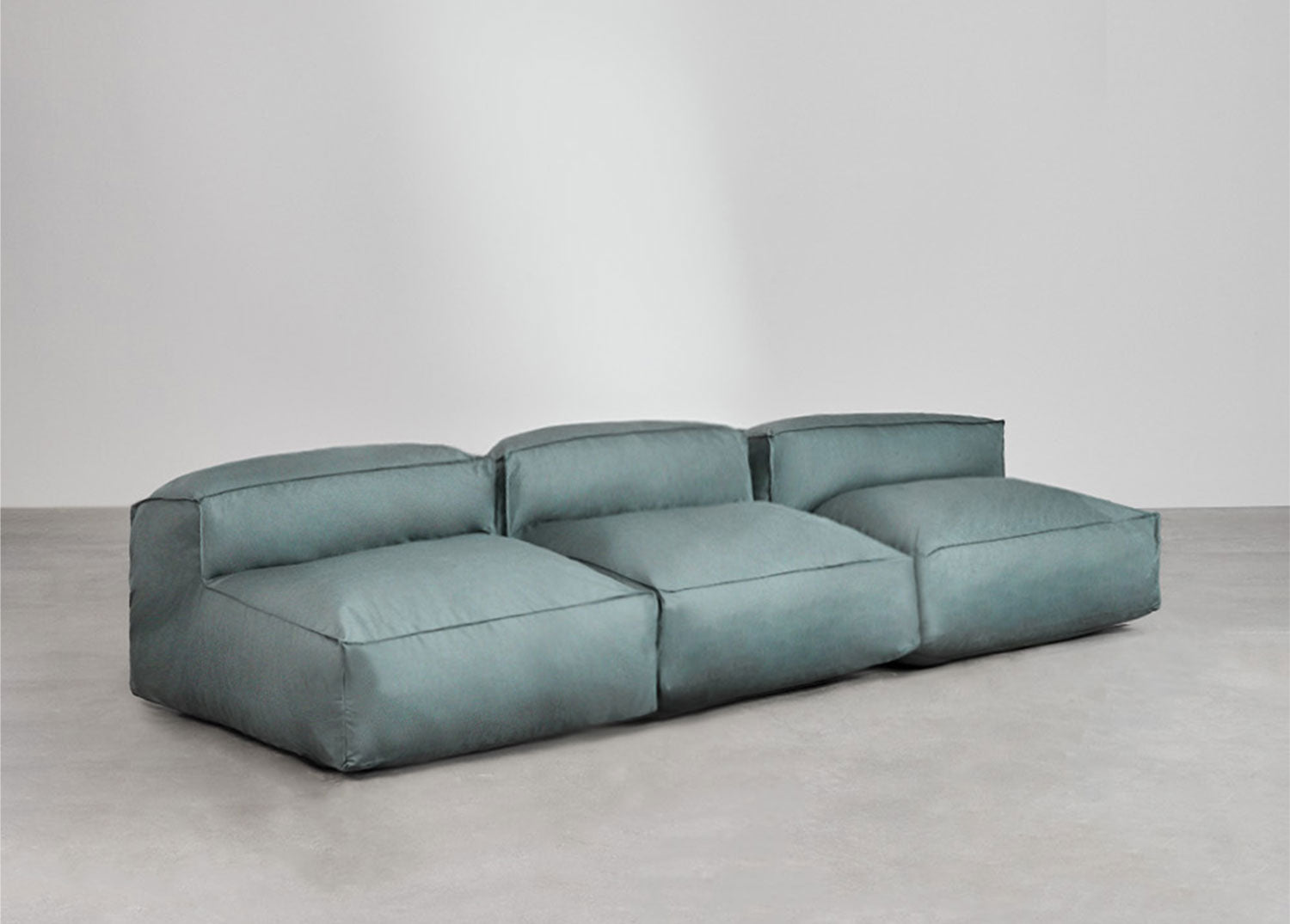 Modulinė lauko sofa VELVA, 3 vietos, kreminė