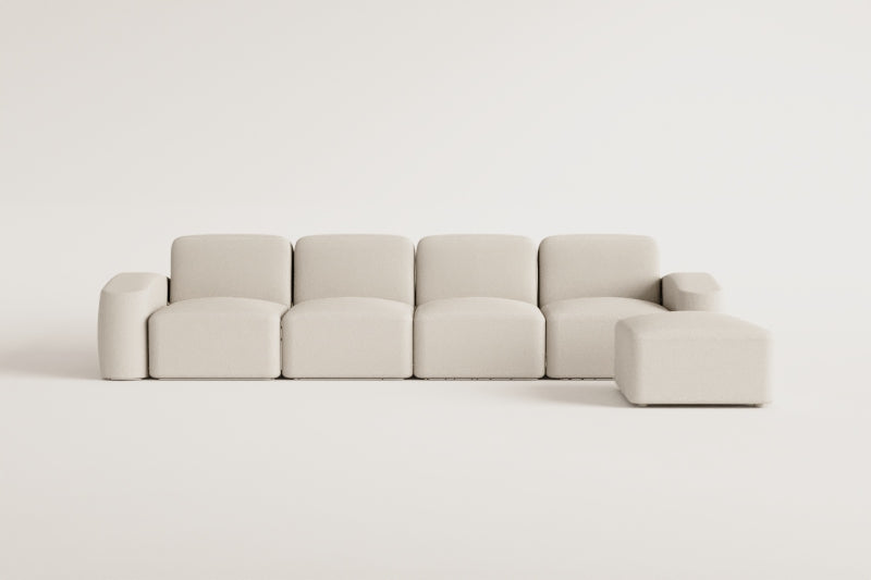 Modulinė sofa BASTIAN, su pufa