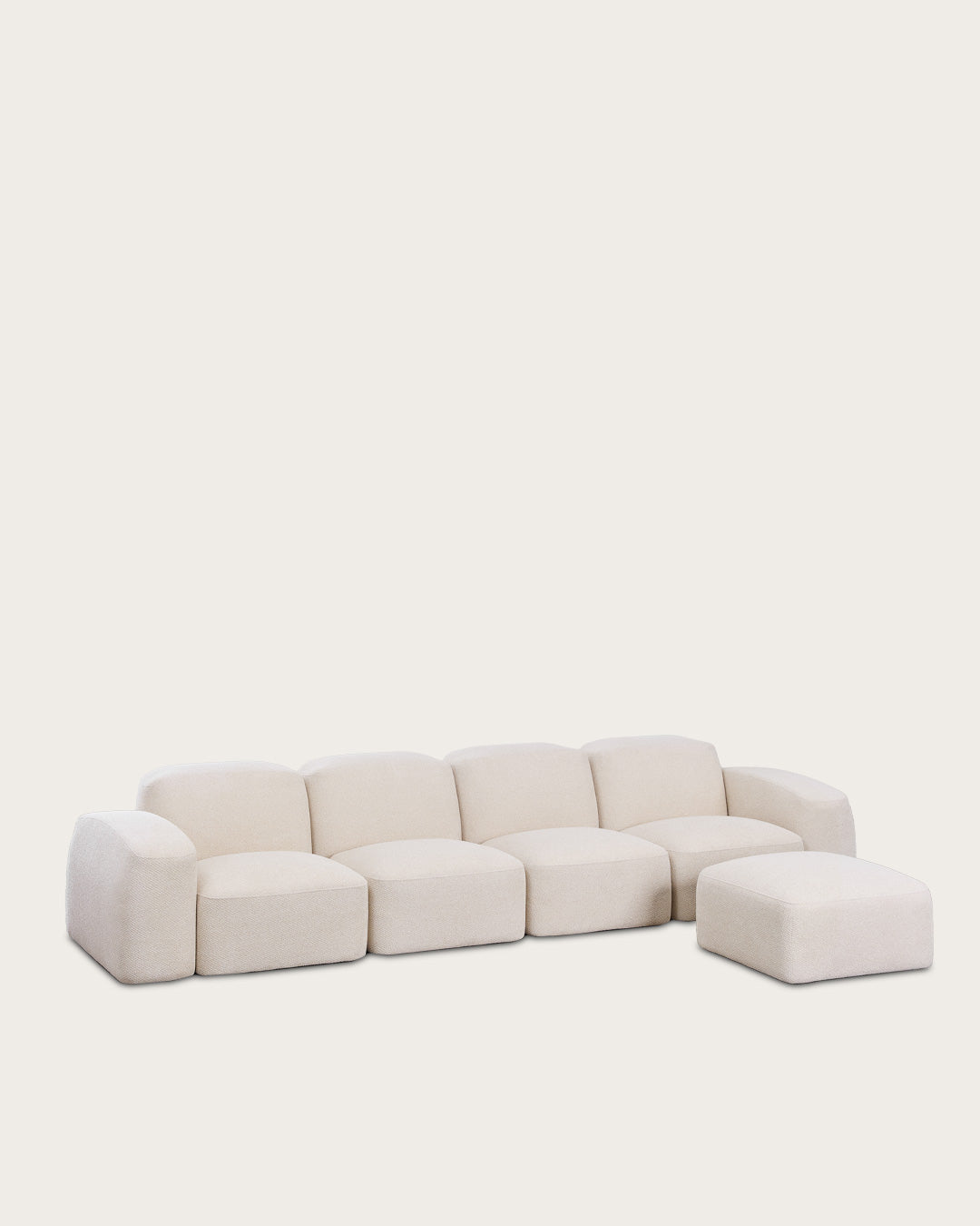 Modulinė sofa BASTIAN, su pufa