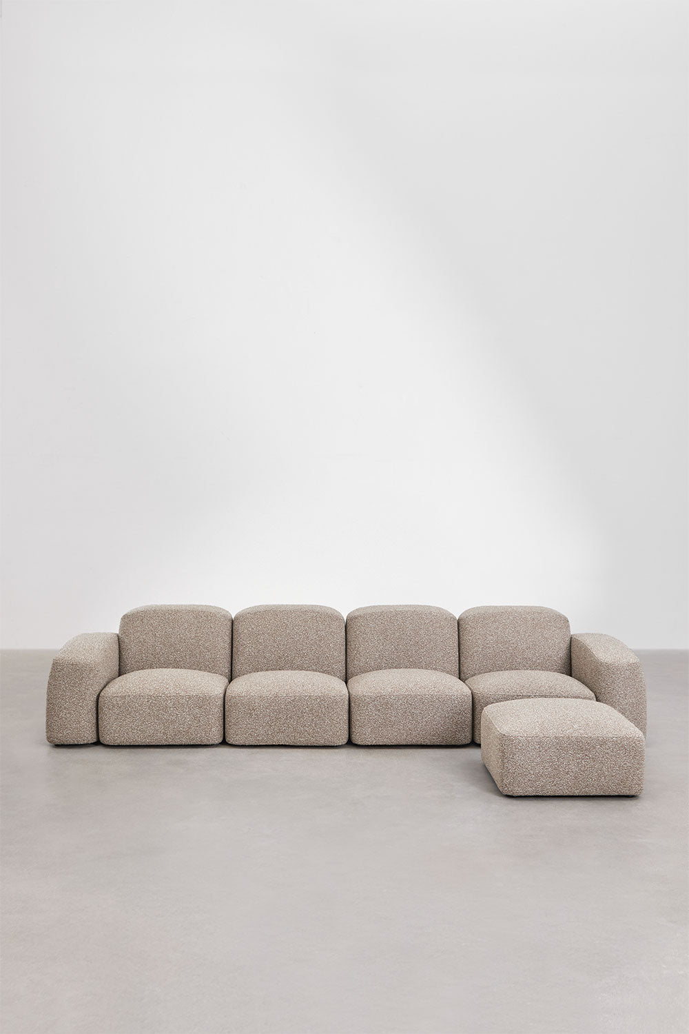 Modulinė sofa BASTIAN, su pufa