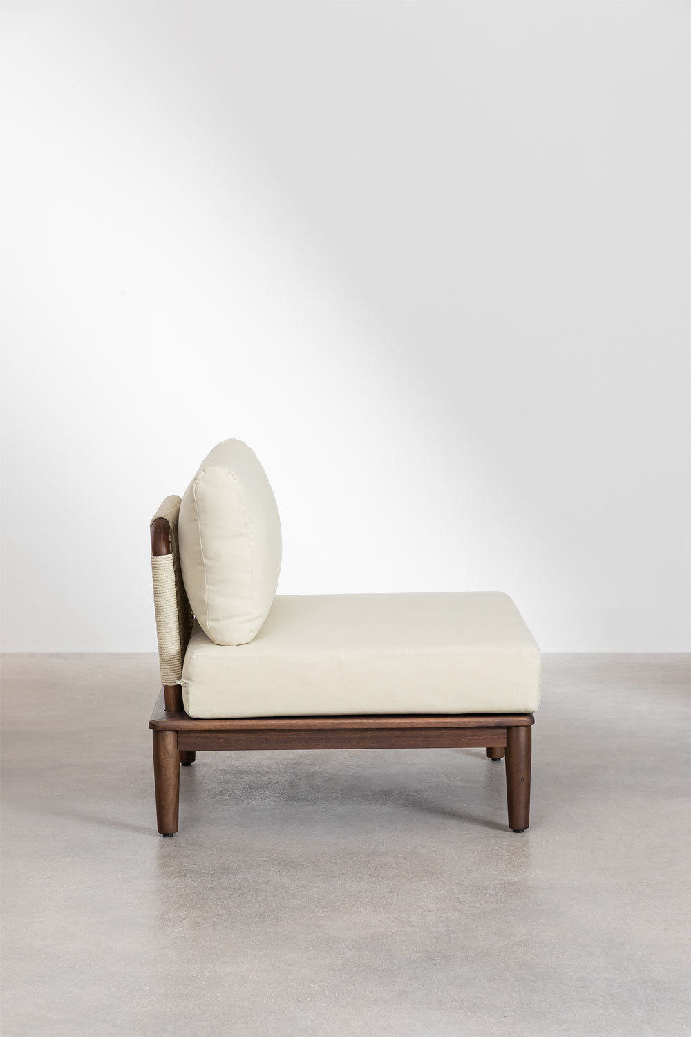 Modular sofa section MODENA, acacia.