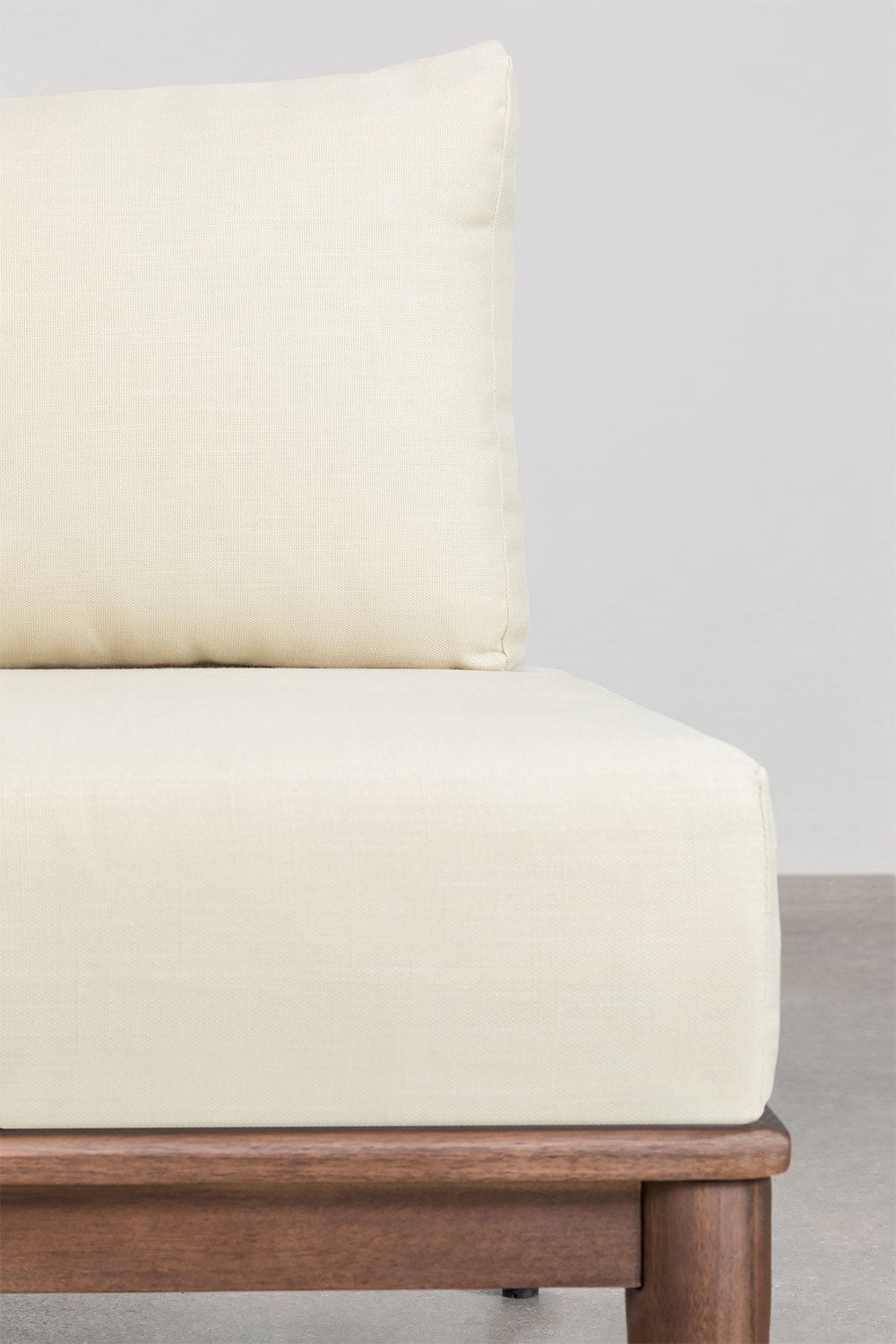 Modular sofa section MODENA, acacia.
