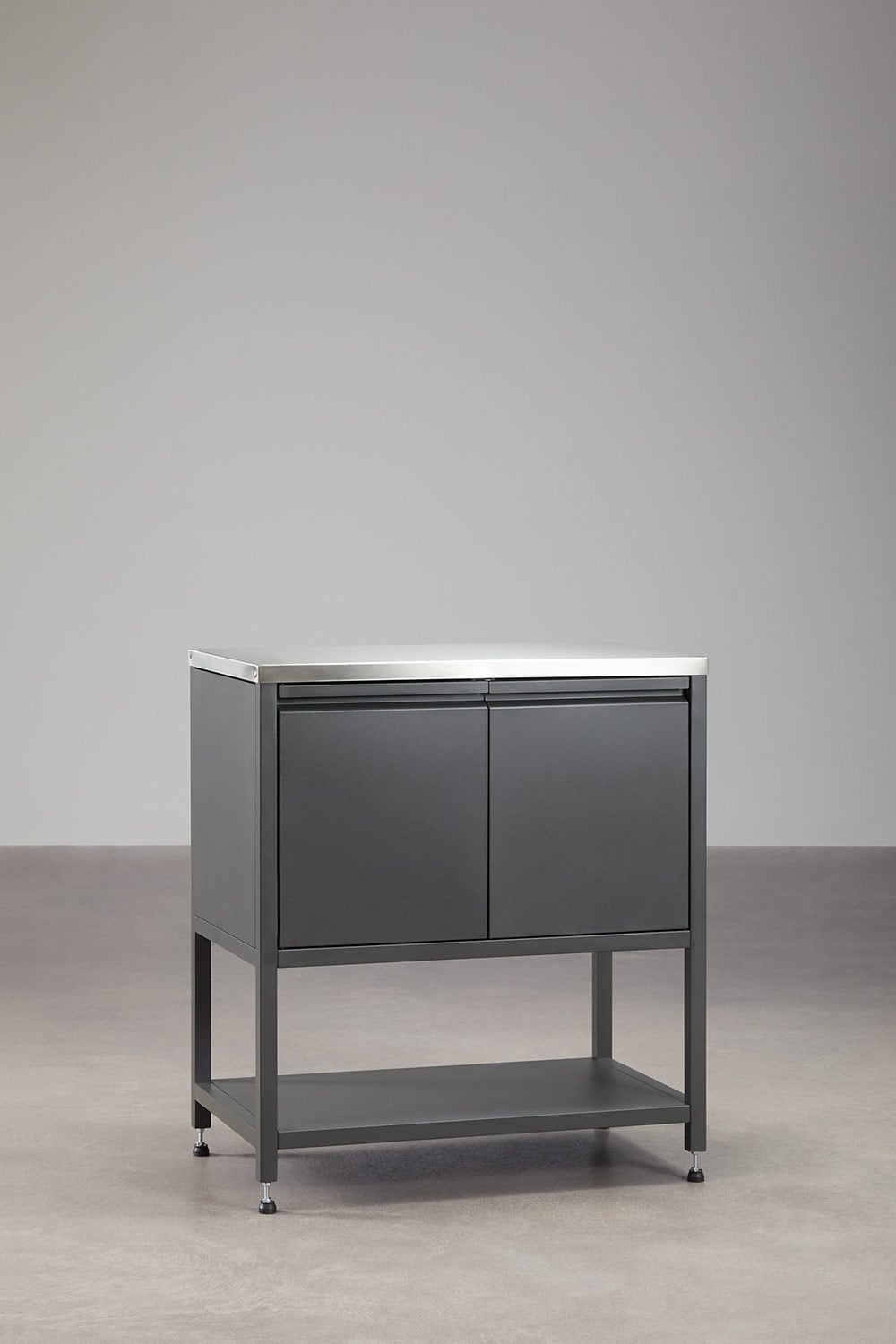 Outdoor kitchen CULINARA, three-piece, graphite grey