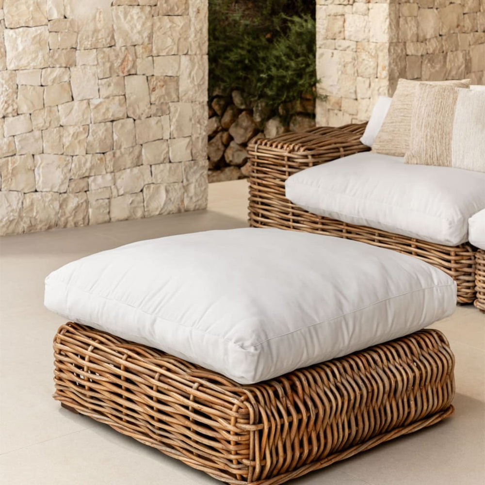 Pouf ROTINO, rattan