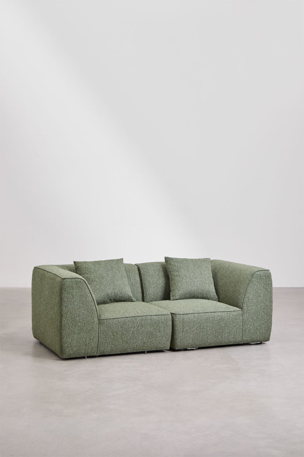 Modulinė sofa CARDEA, žalia 2d