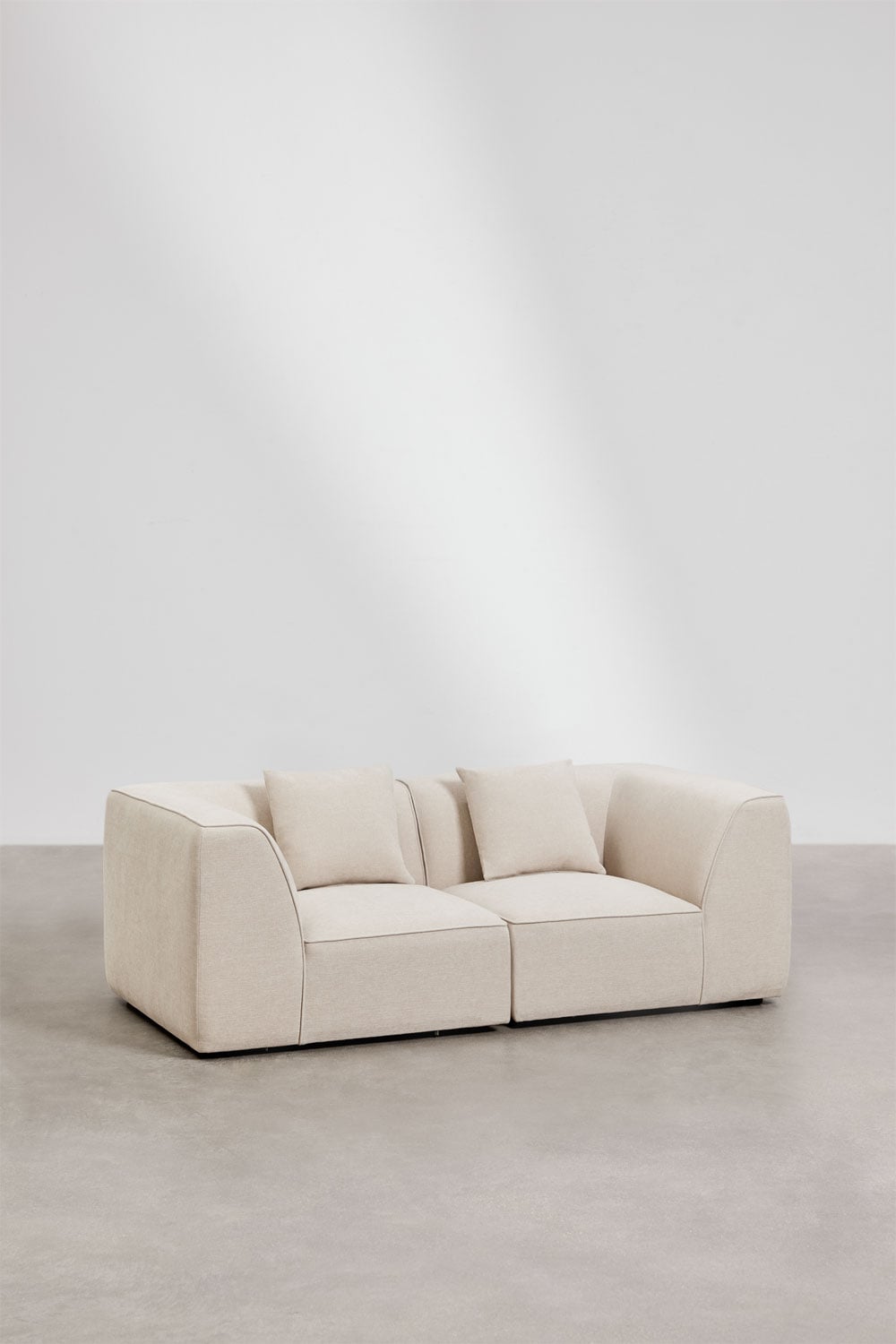 Modulinė sofa CARDEA, kreminė 2d