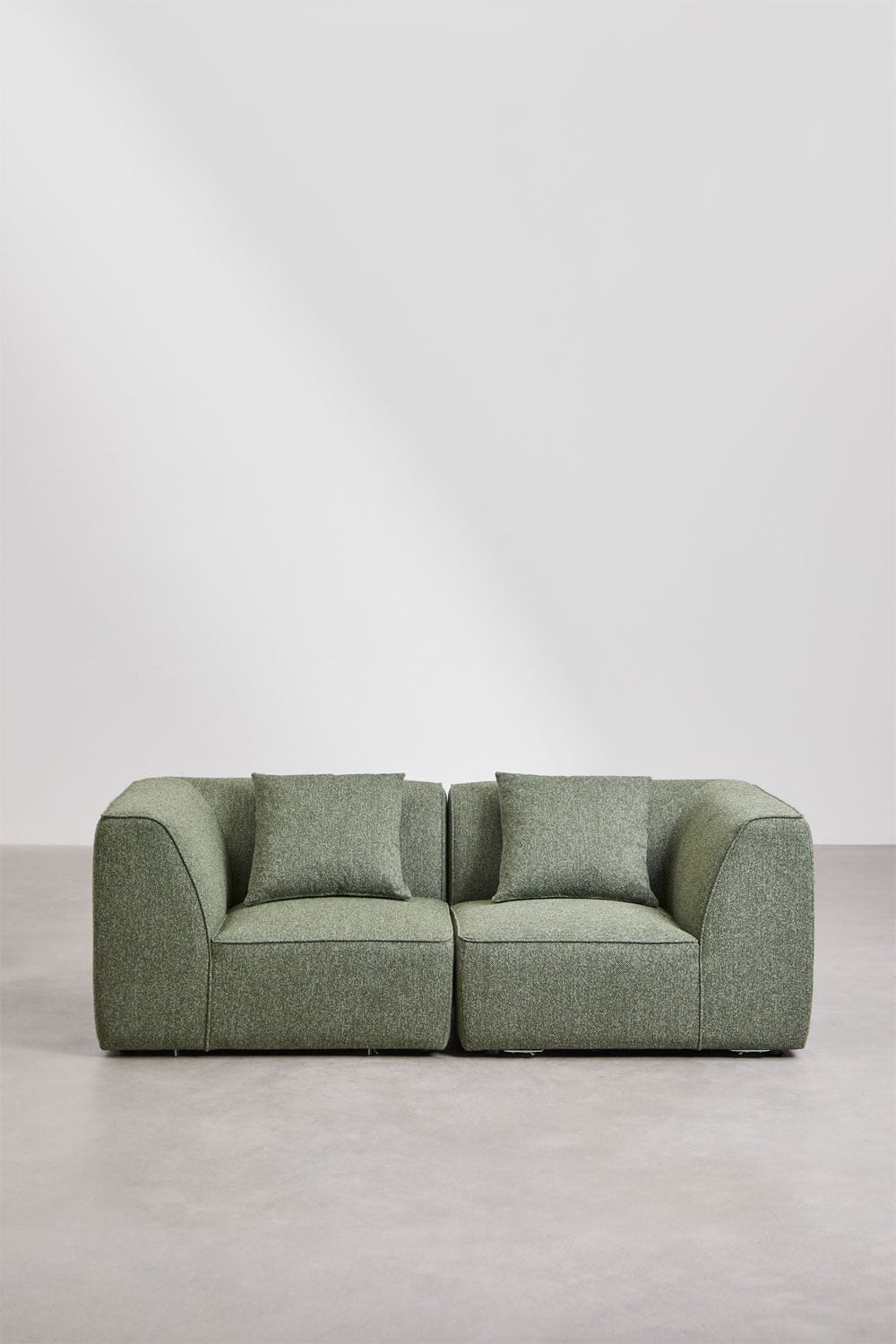 Modulinė sofa CARDEA, žalia 2d