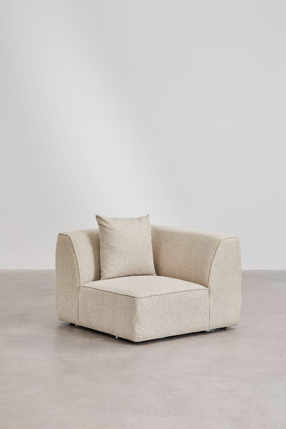 CARDEA modulinė sofa šviesiai pilkos spalvos interjerui | namuideja.lt | šiuolaikinė sofa