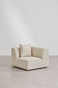 CARDEA modulinė sofa šviesiai pilkos spalvos interjerui | namuideja.lt | šiuolaikinė sofa