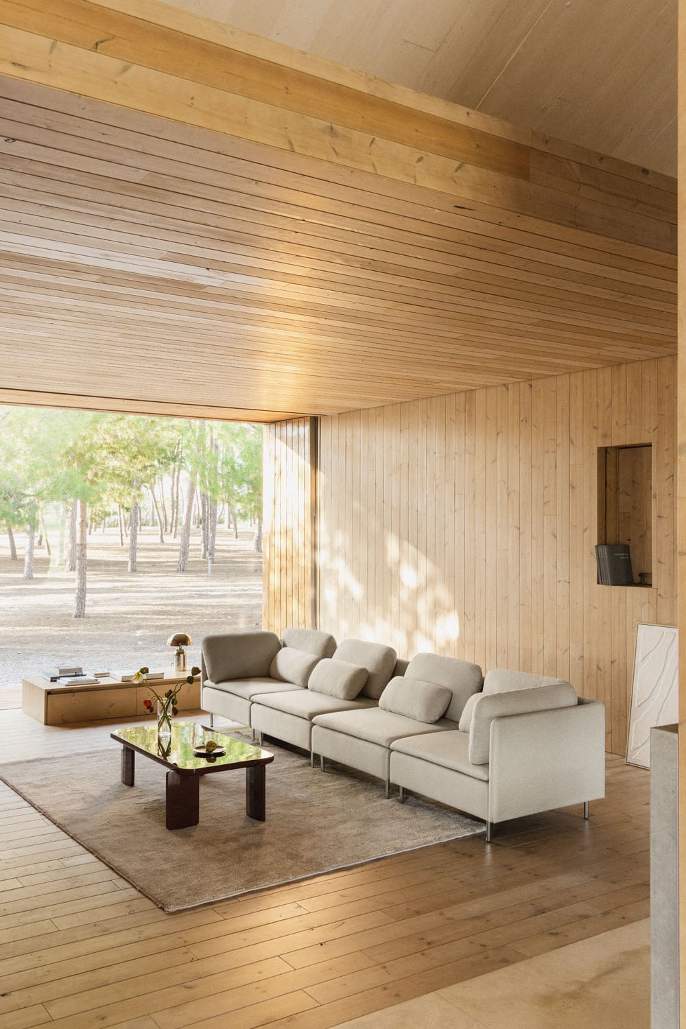 Modulinė sofa ORIOLA, smėlio audinys