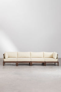 Modulinė sofa DZORELA – artimas planas