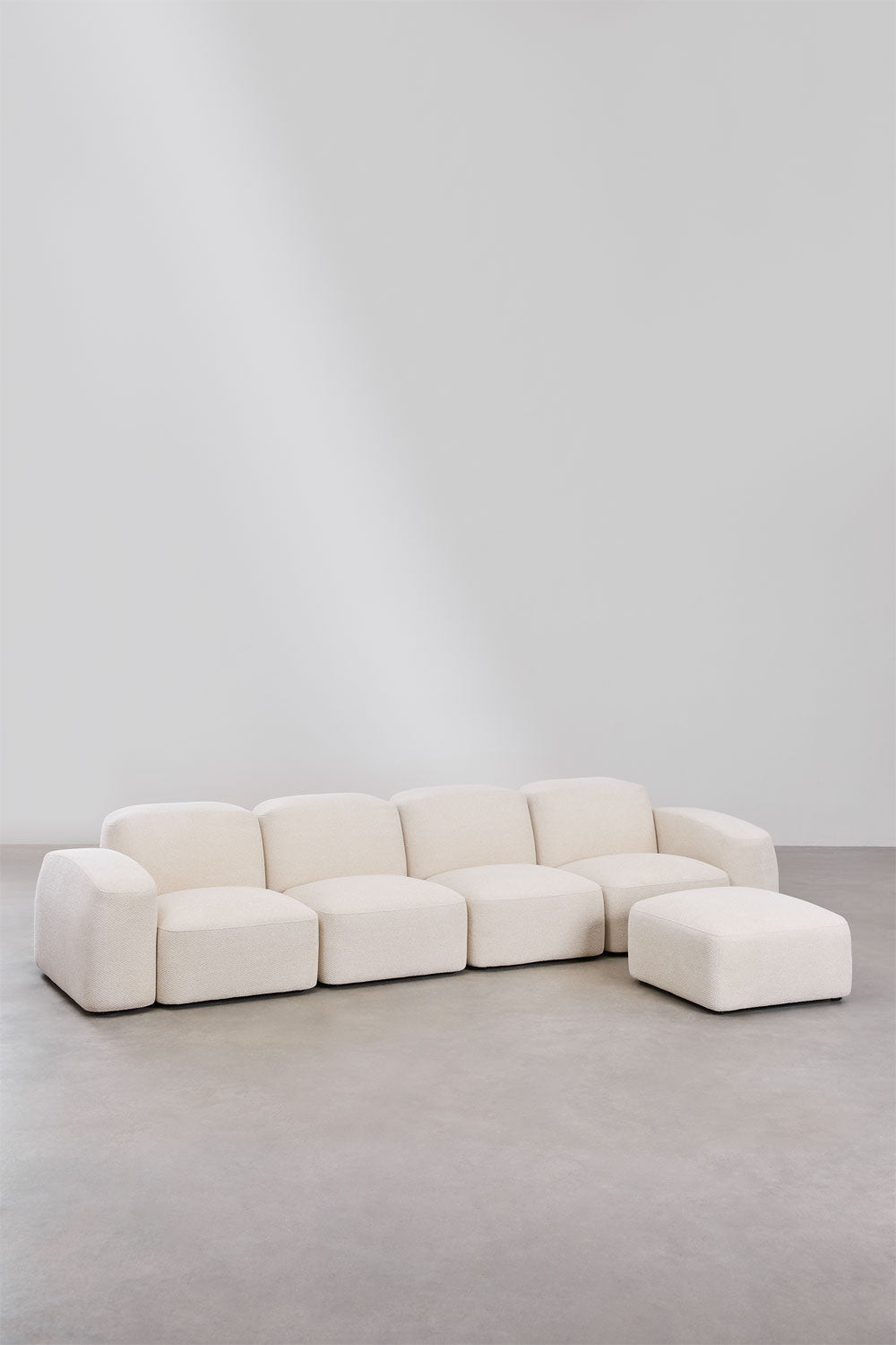 Modulinė sofa BASTIAN, balta
