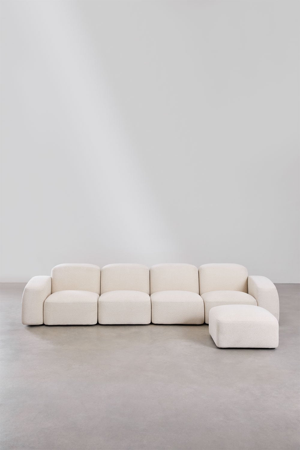 Modulinė sofa BASTIAN, balta