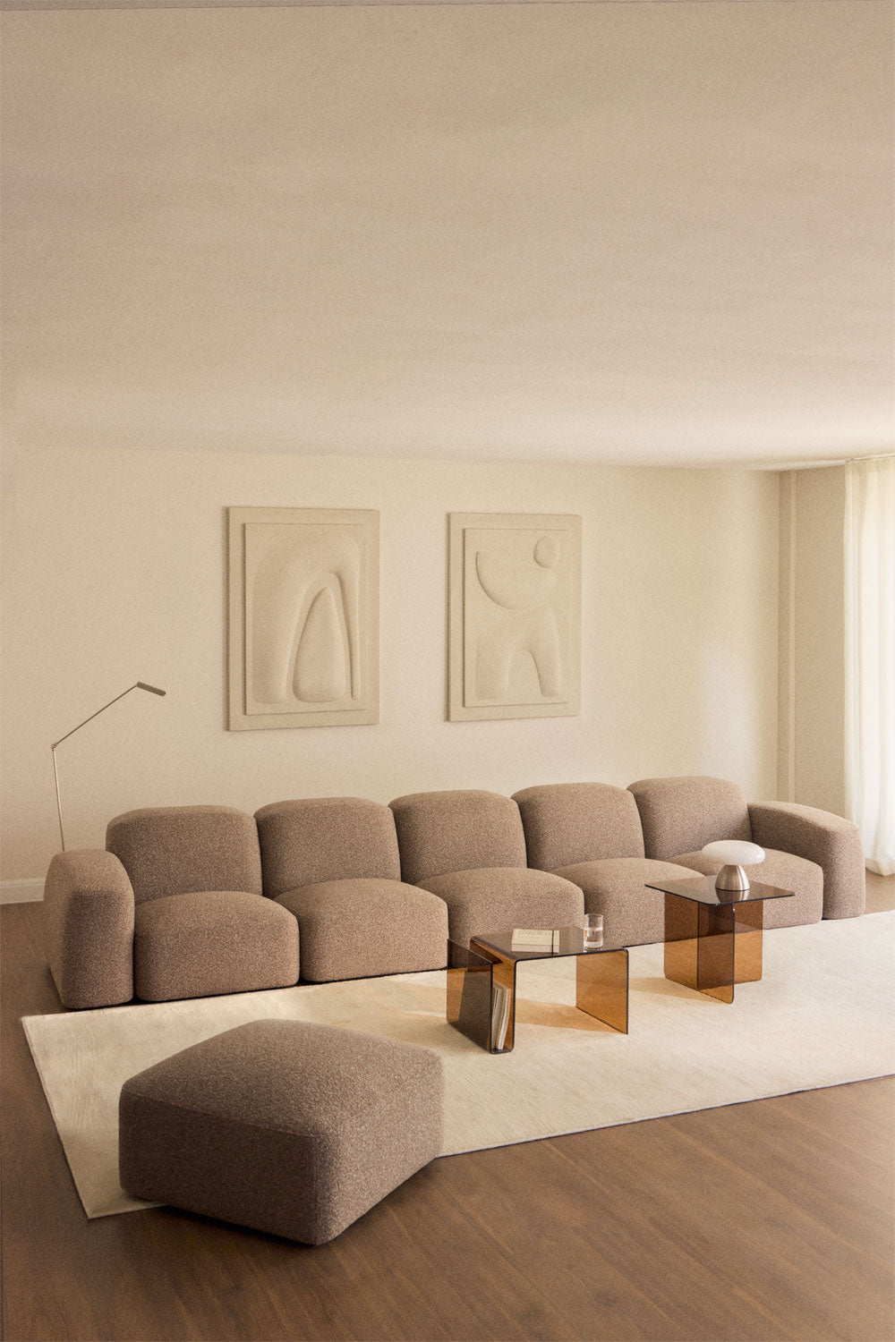 Modulinė sofa BASTIENA priekinis vaizdas
