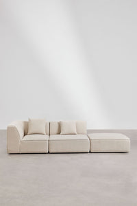 Modulinė kampinė sofa KARDENA funkcinės dalies detalė
