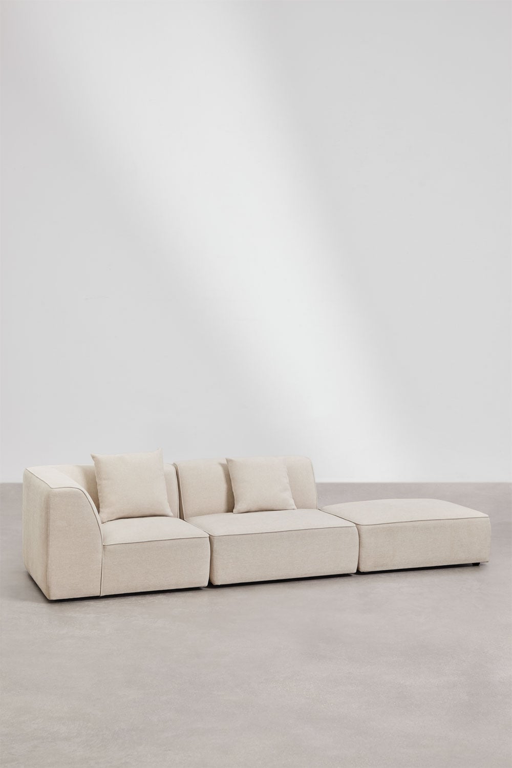 Modulinė kampinė sofa KARDENA priekinis vaizdas