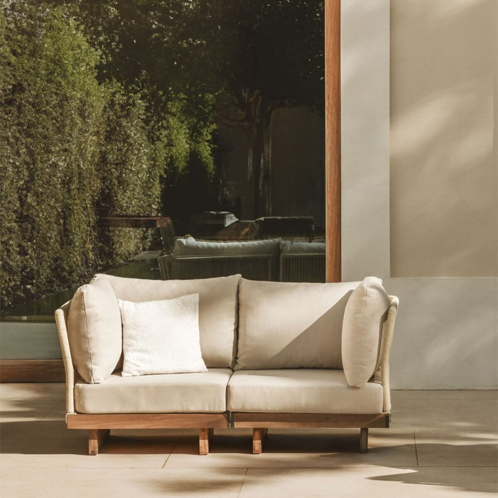 Modular outdoor sofa FORTO, 2-piece