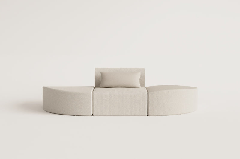 Sofa BORJANA su 2 pufais – formos linijos