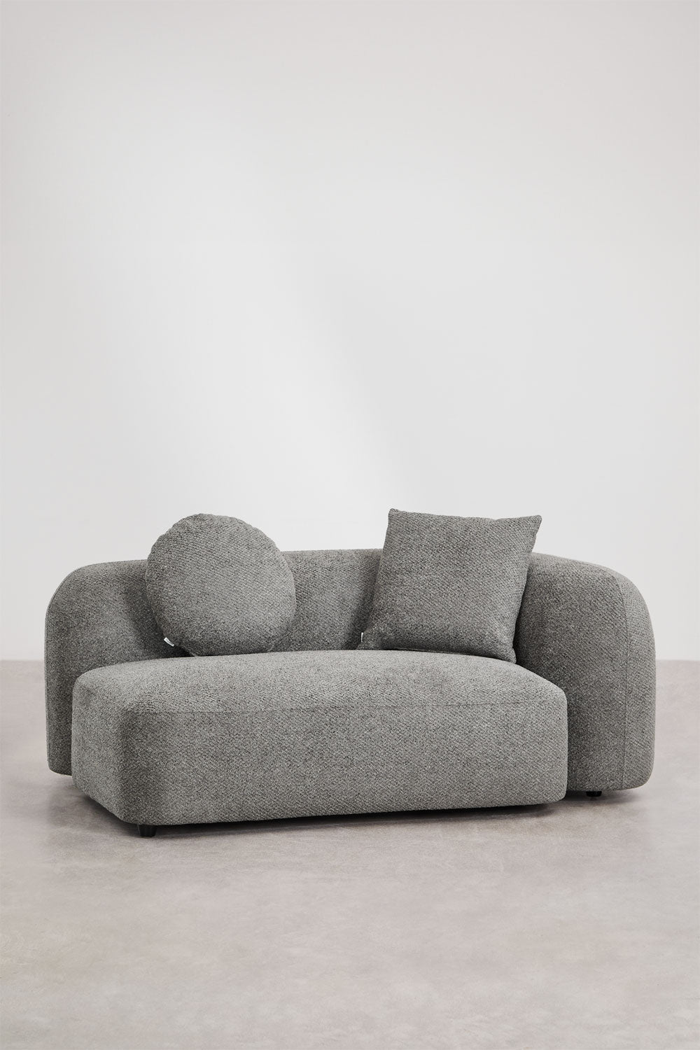 Modulinė sofa KOKONA su kairiuoju gultu – fragmento vaizdas