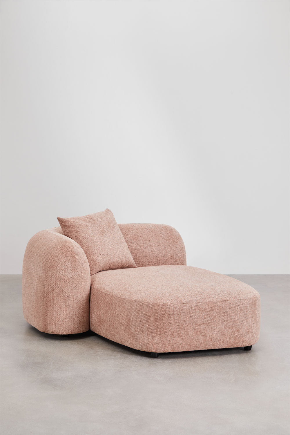 Modulinė sofa KOKONA su kairiuoju gultu – fragmento vaizdas