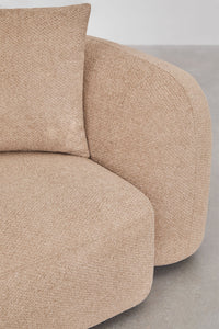 Modulinė sofa KOKONA su kairiuoju gultu – atspalvio detalė