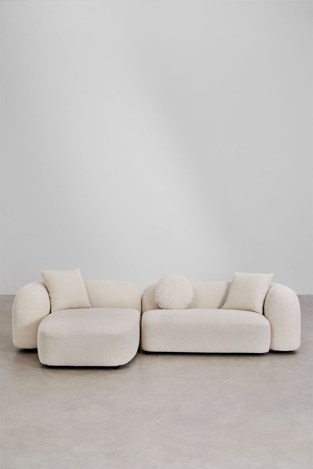 Modulinė sofa KOKONA su kairiuoju gultu – kitu rakursu