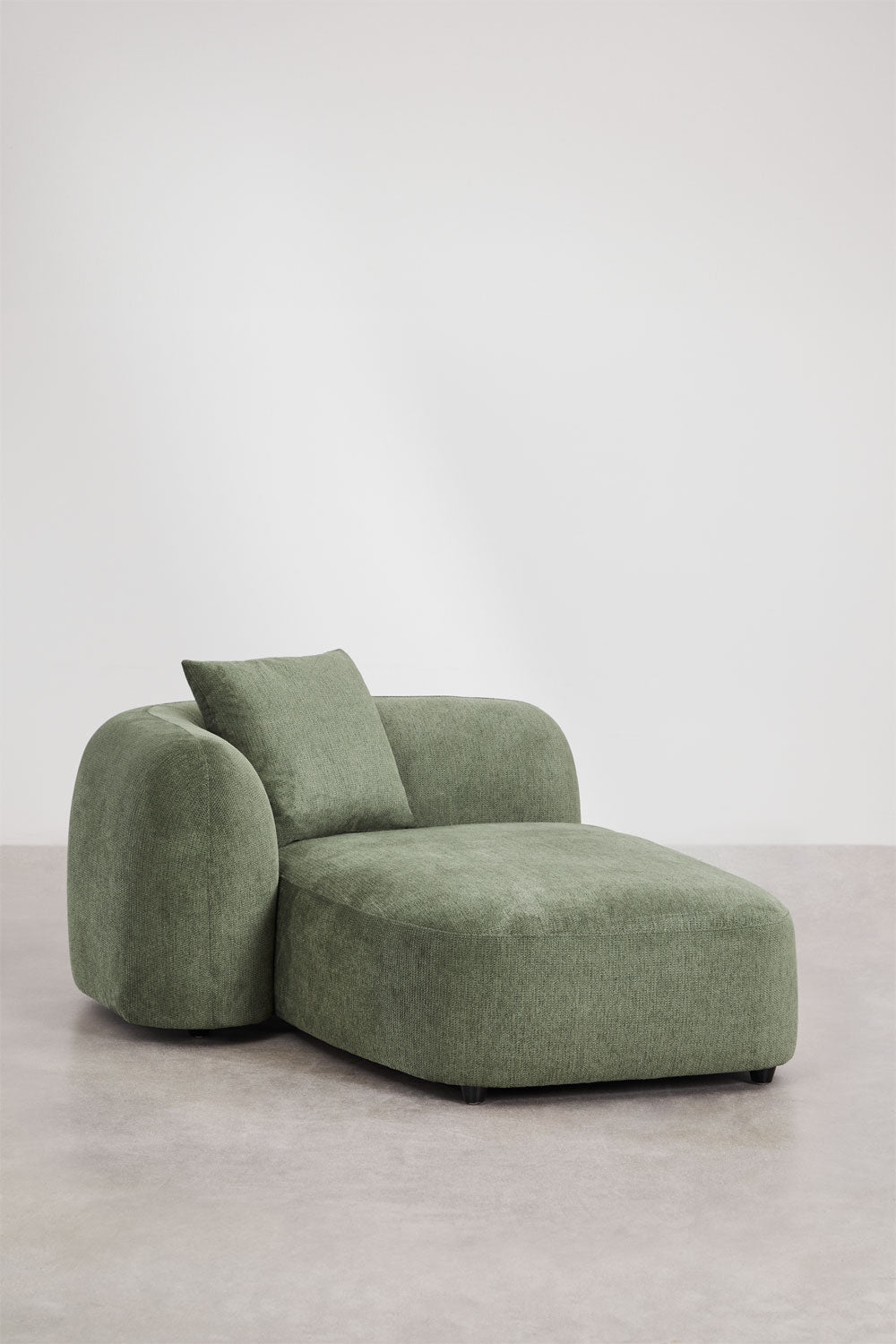 Modulinė sofa KOKONA su kairiuoju gultu – detalus vaizdas