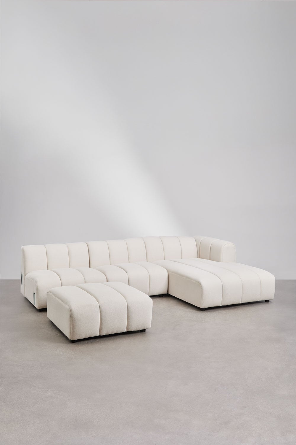 Sofa ELIOTA visu dydžiu boucle audinys
