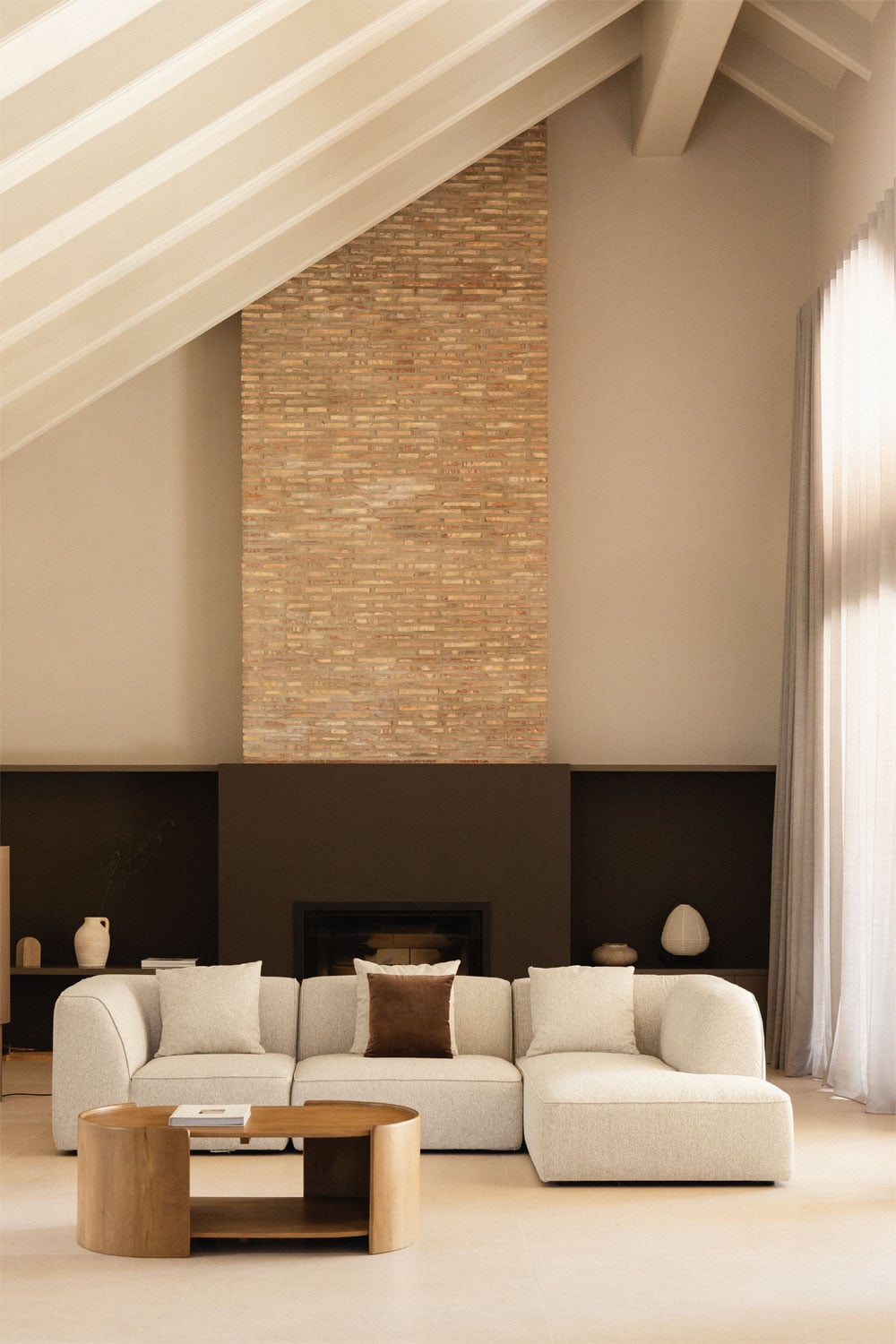 Modulinė sofa KARDENA spalvos, boucle
