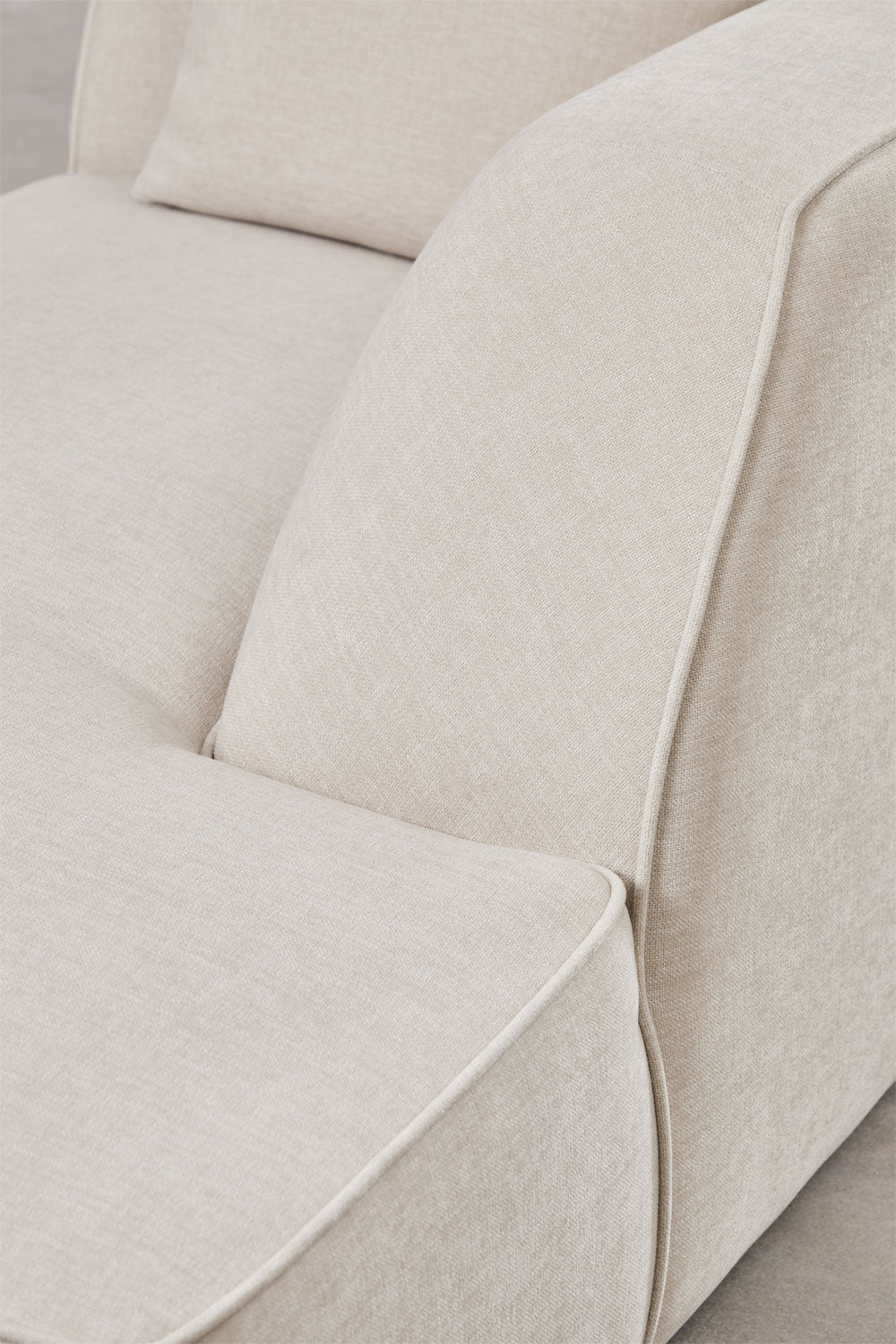 Modulinė sofa KARDENA su dešiniuoju gultu – atspalvio detalė