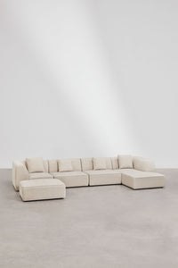 Modulinė sofa KARDENA – bendras vaizdas boucle