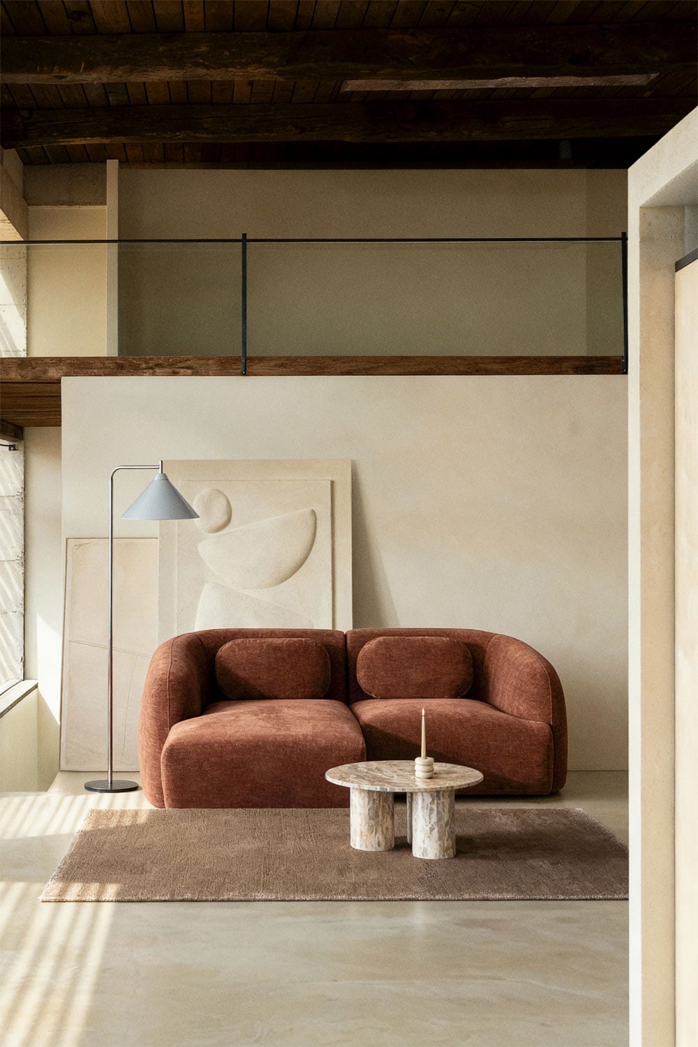 Modulinė sofa KOKETERA iš priekio