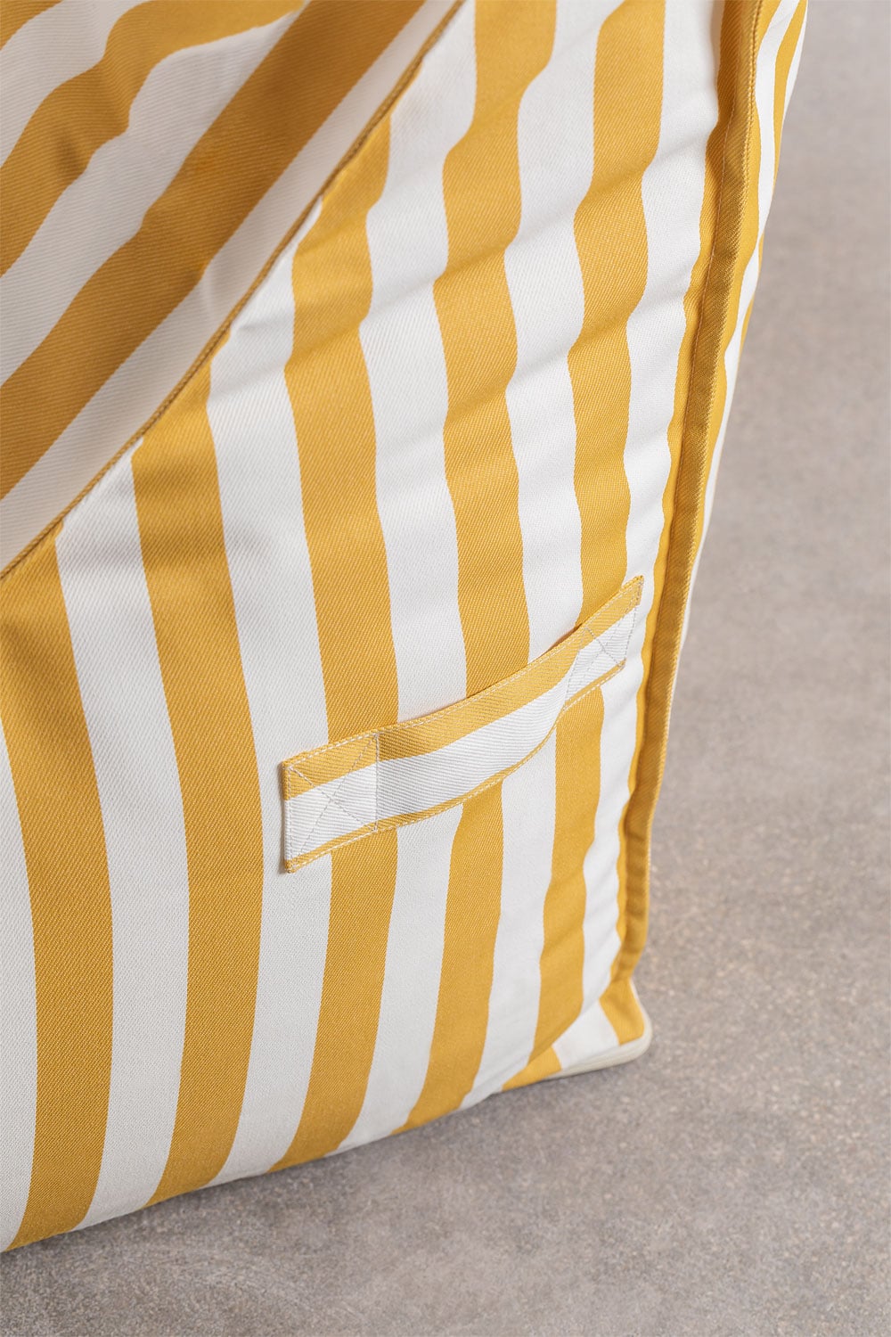 Lauko fotelis KARIO, curry geltona