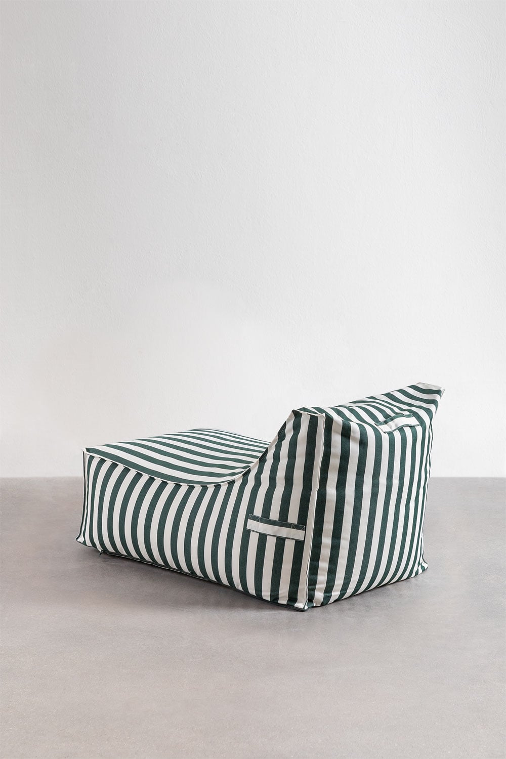 Lauko fotelis KARIO, žalias margas