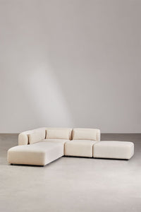 Kampinė sofa FOGLERA iš priekio
