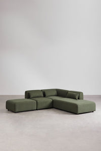 Kampinė sofa FOGLERA iš priekio