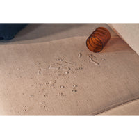 Kampinė sofa-lova LIVA, kreminė, dešinė