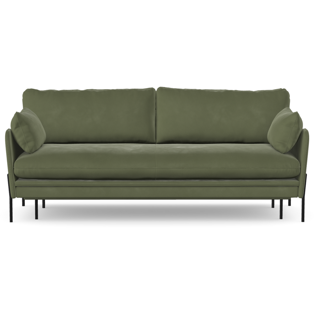 3 vietų sofa lova DONNIE, Moss spalva