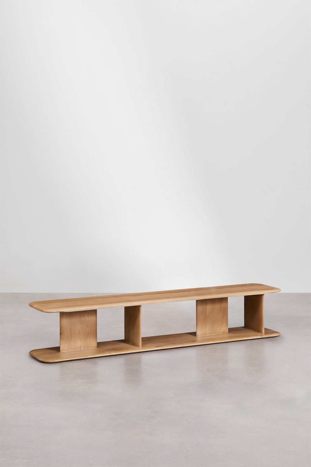 Kompaktiška TV spintelė ZENEERO 180 cm natūraliai TV zonai