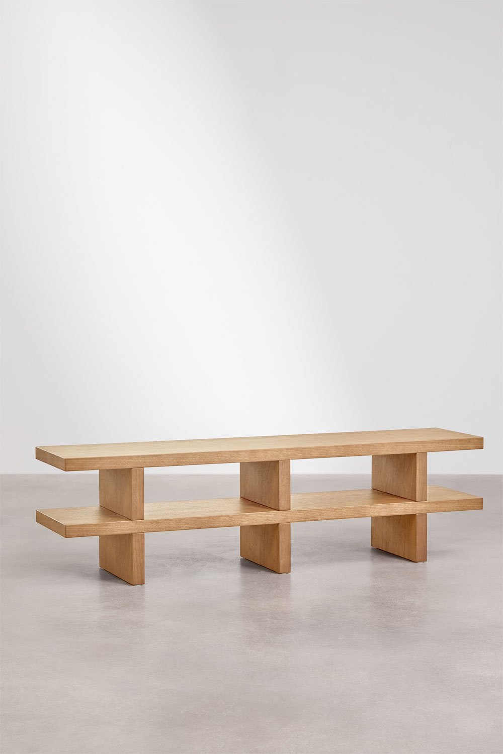 TV spintelė RIVAARA 150x35 cm vaizdas iš priekio