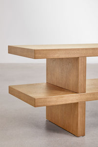 Minimalistinė TV spintelė RIVAARA 150x35 cm lengvai priderinama interjere