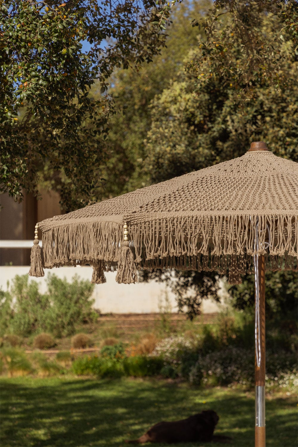 Outdoor Umbrella TONGARIKI, almond beige