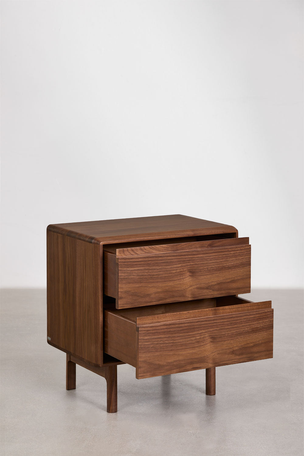 Bedside table FENUORA 50x40 cm, 2 drawers