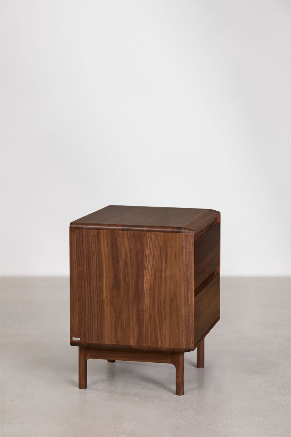 Bedside table FENUORA 50x40 cm, 2 drawers