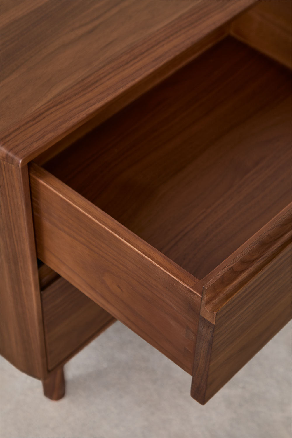 Bedside table FENUORA 50x40 cm, 2 drawers